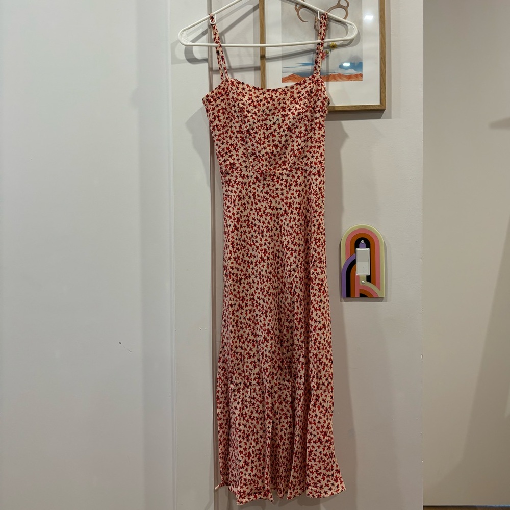 Floral Realisation Par Midi Dress